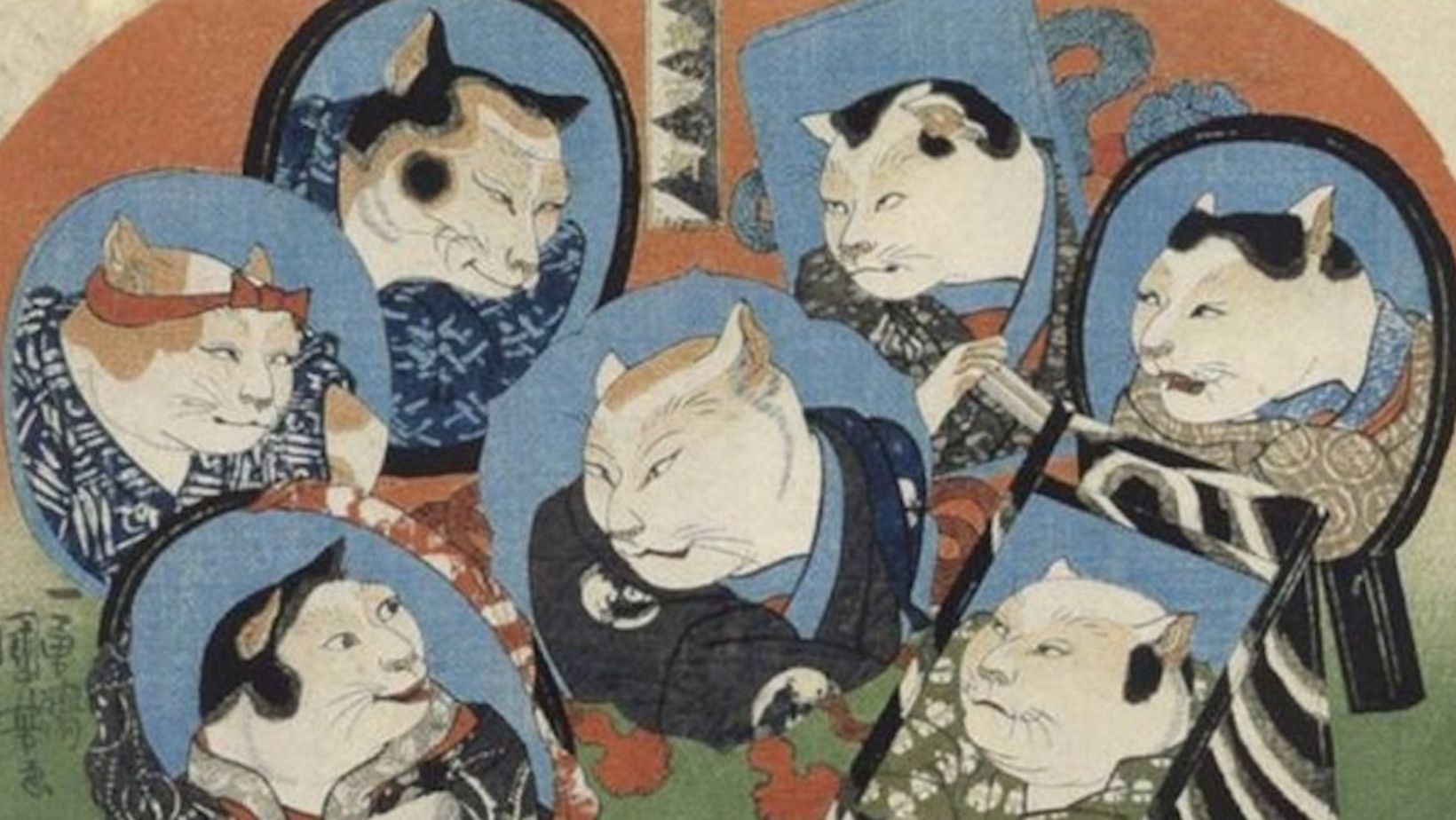 Japanese Bakeneko and Nekomata legends